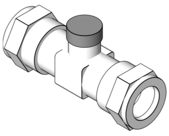 Revit, Bim, Store, Components, MEP, Object, Altecnic, Mechanical, Pipe, Merchant,AI,903,AI-903,DZR,double,check,valve,compression