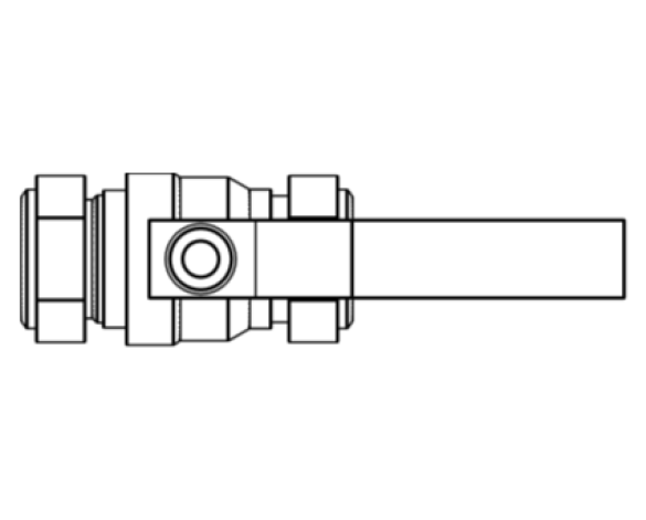 Revit, Bim, Store, Components, MEP, Object, Altecnic, Mechanical, Pipe, Intaball, Lever, Ball Valve, Red, Handle, Hot, Water