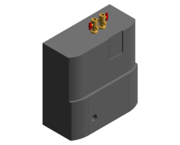 Revit, Bim, Store, Components, MEP, Object, Altecnic, Mechanical, Pipe, Heat,Interface,Unit,SATK30,103,Wall,Mounted,Indirect,HIU,temperature,control,
