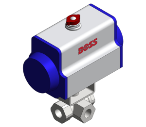 Product: Ball Valve With Pneumatic Actuator - B231L-DA / B232-TDA