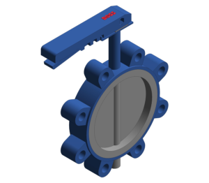 Product: Butterfly Valve - Fully Lugged Lever Operated