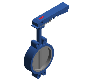 Product: Butterfly Valve - Semi Lugged Lever Operated
