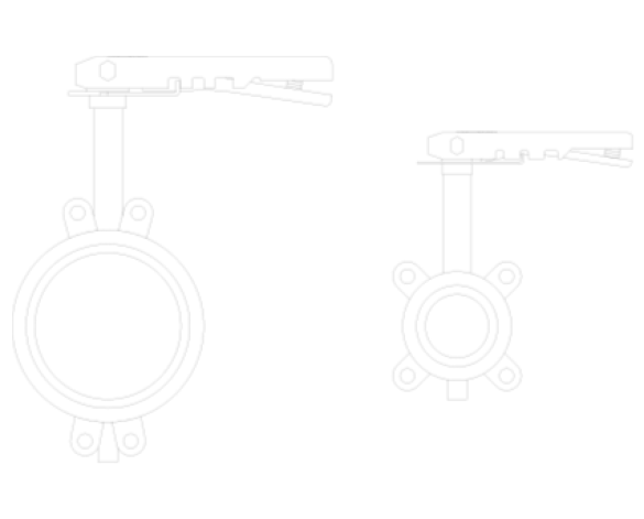 Revit, BIM, Store, Components, Architecture, Object, Free, Download, Non, return, Iron, Blue, Flange, Pipe, System, MEP, Plumbing, Mechanical, Valve, Butterfly, Lever, Operated, Semi, Lugged