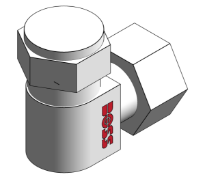 Product: Mini Ball Valve - Angle Swivel Female Union x Copper Compression Connections