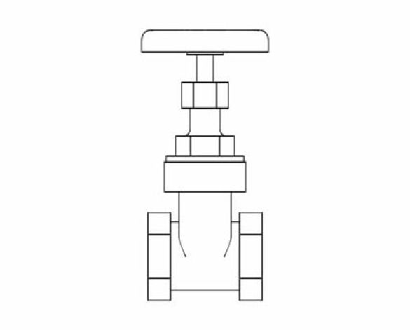 Revit, BIM, Store, Components, Architecture, Object,Free,Download,MEP,Mechanical,Pipe,Crane,Fluid,Systems,Valve,Gate,D159,Bronze,PN32,