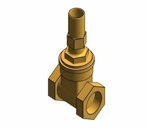 Product: D235 - Gate Valve (1/2" - 2")