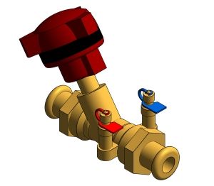 Product: D934.PF - Double Regulating Valve