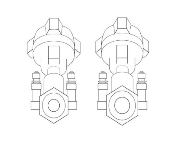 Revit, BIM, Store, Components, Architecture, Object, Free, Download, MEP, Mechanical, Fitting, Pipe, Fluid, Systems, Valve, Crane, MEP, Double, Regulating, D934, Push, Fit