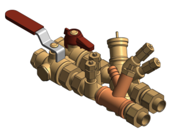 Revit, BIM, Store, Components, Architecture, Object,Free,Download,MEP,Mechanical,Pipe,Crane,Fluid,Systems,Valve, Dominator, Mini, Z9421PF