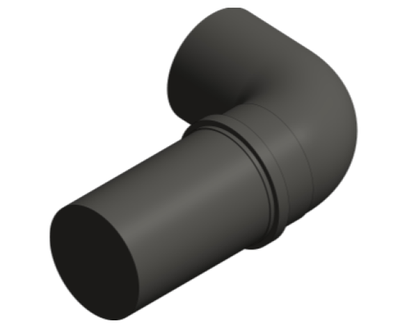 Bim, BIM, Store, Revit, Durapipe, Pipe, Pipes, Fitting, Accessories, Valves, Friaphon, 110mm, Cushioning, Section, Short