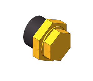 Product: HTA - 3 Piece Unions - CPVC Brass