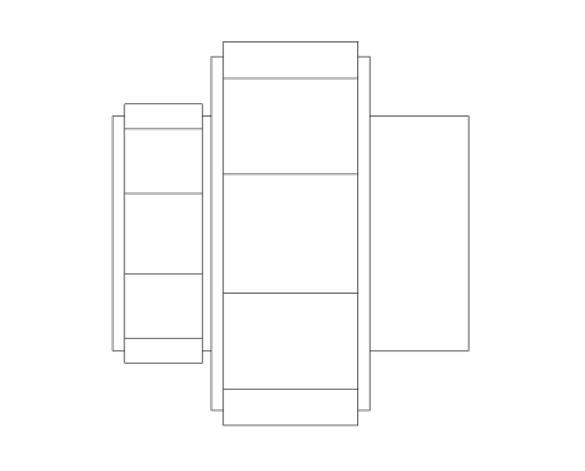 Bim, BIM, Store, Revit, Durapipe, Pipe, Pipes, Fitting, Accessories, Valves, HTA, 3, Piece, Unions, CPVC