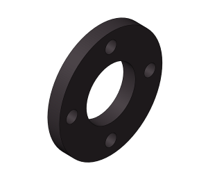 Product: HTA - Backing Rings PN16 Black 4 Holes