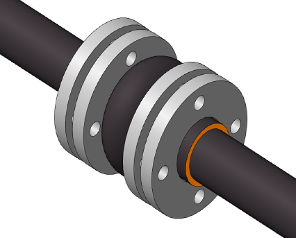 Compensator Pvc HTA - Linear Expansion Compensator PN16 | bimwarehouse