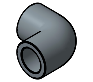 Product: PVC - Elbow 90 deg