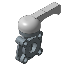 Product: PVC - FK - Butterfly Valve Lever Operated