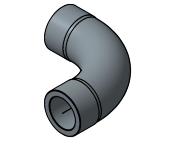 bim, bimstore, Autodesk, Revit, Pipe, Fitting, Accessories, Valve, Polyvinyl, chloride, unplasticised, Durapipe, PVC, Bend, 90, deg