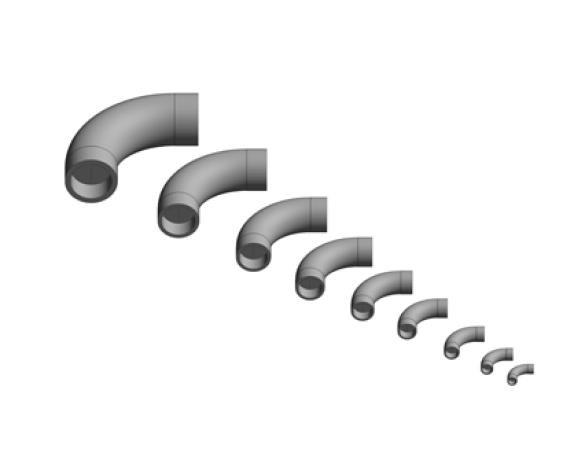 SuperFLO Fitting - Bends 90 deg