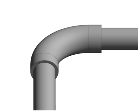 SuperFLO Fitting - Bends 90 deg