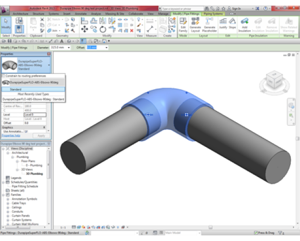 SuperFLO Fitting - Elbow 90 deg