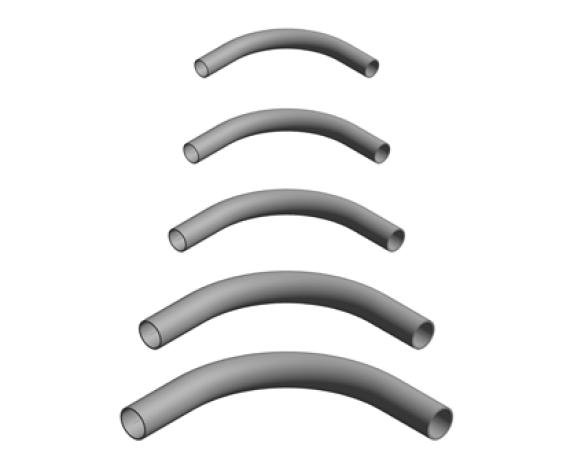SuperFLO Fitting - Fabricated Bends 90 deg