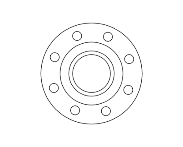 SuperFLO Fitting - Flange Assembly Kit