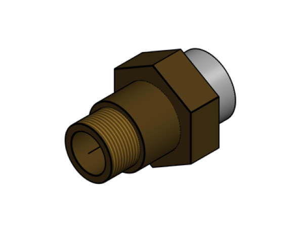 SuperFLO Fitting - Male Composite Union