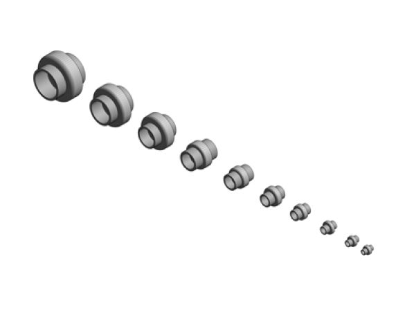 SuperFLO Fitting - Socket Union