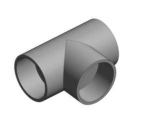 Product: SuperFLO Fitting - Tees 90 deg equal