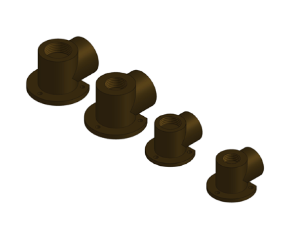 SuperFLO Fitting - Wall Brackets