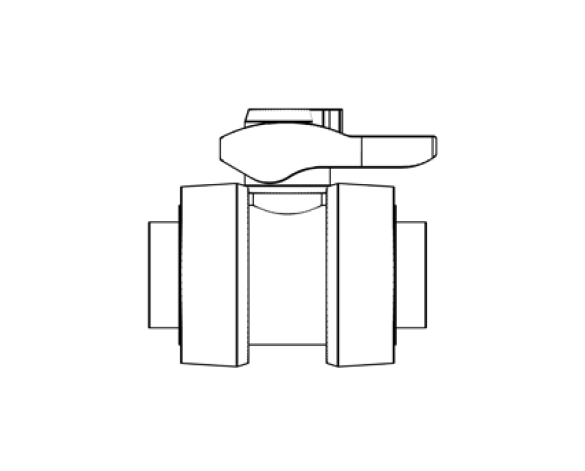 SuperFLO - VXE Double Union Ball Valve