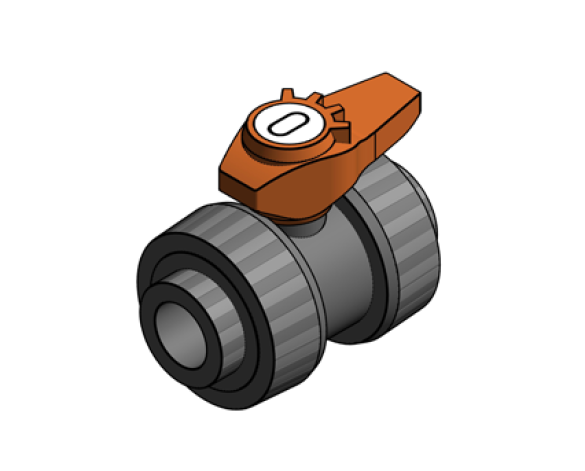 SuperFLO - VXE Double Union Ball Valve