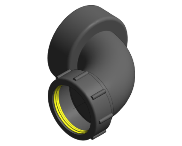 bim, bimstore, Autodesk, Revit, Pipe, Fitting, Accessories, Durapipe, Vulcathene, Mechanical, Chemical, Resistant, Plumbing, 910G, Horizontal, Inlet, W64