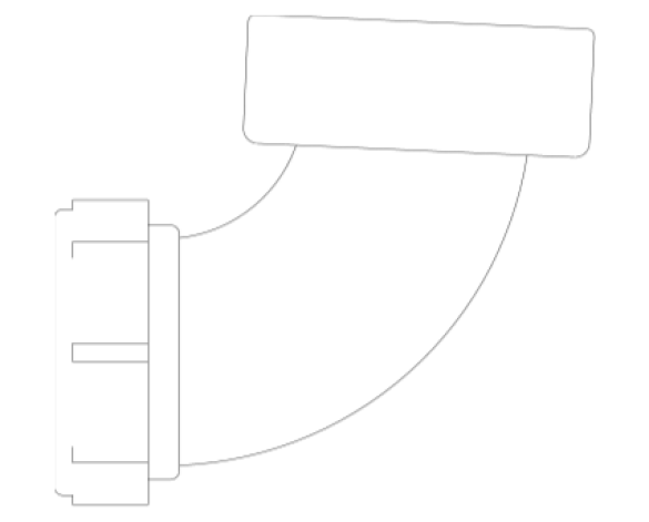 bim, bimstore, Autodesk, Revit, Pipe, Fitting, Accessories, Durapipe, Vulcathene, Mechanical, Chemical, Resistant, Plumbing, 910G, Horizontal, Inlet, W64