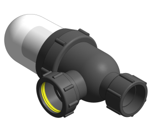 Product: Vulcathene Mechanical - Anti Siphon Bottle Trap Glass - W571