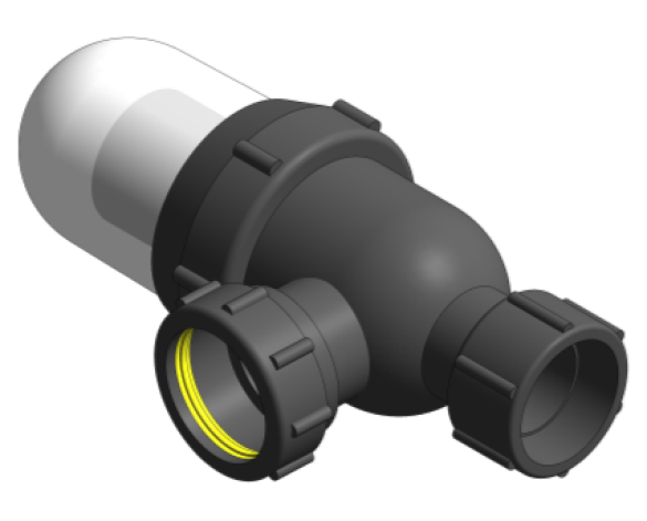 bim, bimstore, Autodesk, Revit, Pipe, Fitting, Accessories, Durapipe, Vulcathene, Mechanical, Chemical, Resistant, Plumbing, Anti, Siphon, Bottle, Trap, Glass, W571