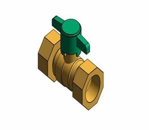 Product: Fig.100CTH - DZR Ball Valve