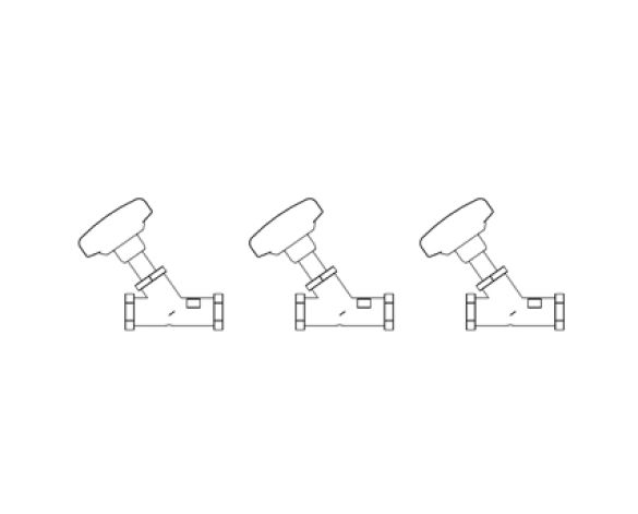 Revit, BIM, Store, Components, Architecture,Object,Free,Download,MEP,Mechanical,Pipe,Hattersley,Valve,Strainer,Hatts,Fig. 1432M, Static Balancing Valves,PN20, Medium Flow