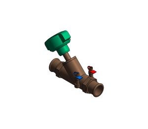 Product: Fig. 1732.PF Press-Fit Fixed Orifice Double Regulating Valve