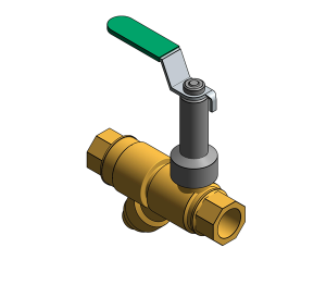 Product: Fig. 1807 EXT - DZR Strainer Ball Valve