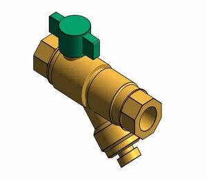 Product: Fig.1807 - Strainer Ball Valve