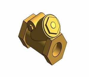 Product: Fig. 48 - This product is a Bronze Check Valve - Oblique Swing Pattern