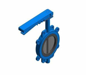 Product: Fig. 4970 - This product is a Ductile Iron Fully Lugged Butterfly Valve.
