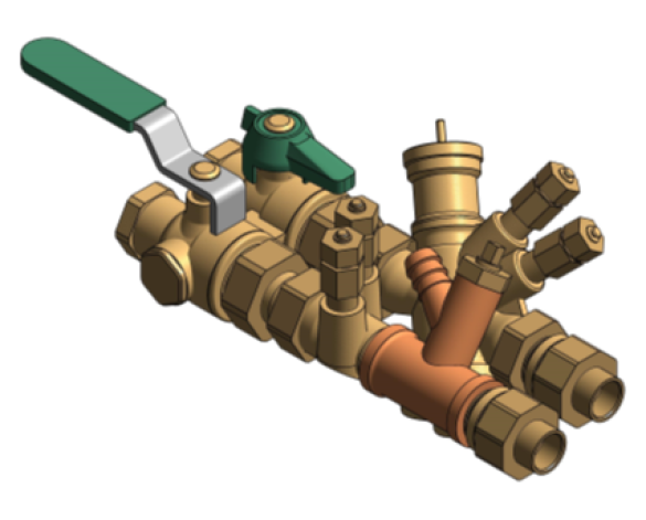 Revit, BIM, Store, Components, Architecture, Object,Free,Download,MEP,Mechanical,Pipe,Hattersley,Valve, Hook, up,mini, fig, 507