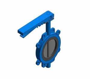 Product: Fig. 980ANSI - Export Butterfly Valve