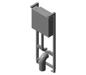Product: 1100mm In-wall System for WC (E9324;E3927)
