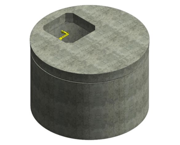 Revit, Bim, Store, Components, Object, Family, Drainage, CPM, Group, Ltd, Concrete, Manhole, Chamber, Ring, Cover, Slab, DN900, DN4000