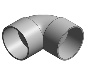 Product: ABS - Knuckle Bend 90