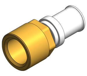 Product: PolySure - Brass - Female BSP Adaptor