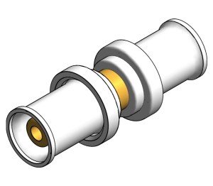 Product: PolySure - Brass - Straight Couplers